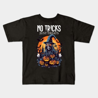 No Tricks Just Treats Kids T-Shirt